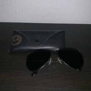 Ray Band Polarized All Black Sunglasses
